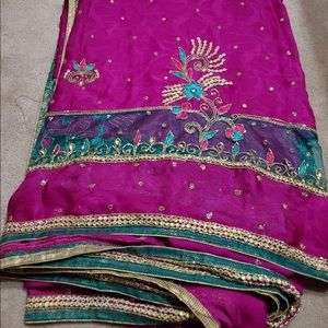 Beautiful Indian saree with blouse piece,Brand new